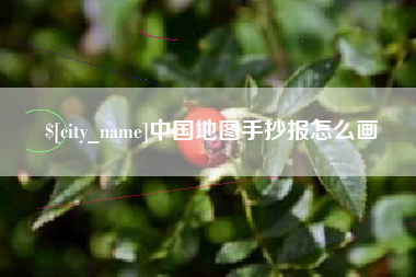 楚雄中国地图手抄报怎么画