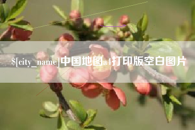 楚雄中国地图a4打印版空白图片