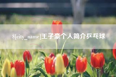 楚雄王子豪个人简介乒乓球