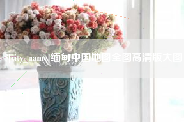 楚雄缅甸中国地图全图高清版大图