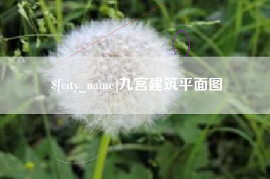 楚雄九宫建筑平面图