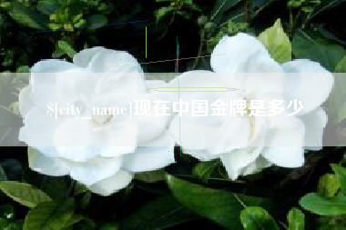 楚雄现在中国金牌是多少