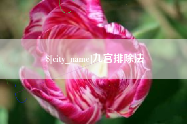 楚雄九宫排除法