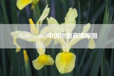 楚雄中国地图高清原图