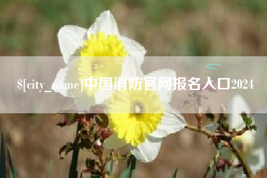 楚雄中国消防官网报名入口2024