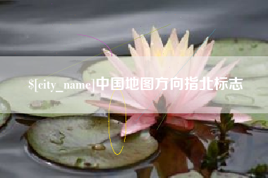 楚雄中国地图方向指北标志
