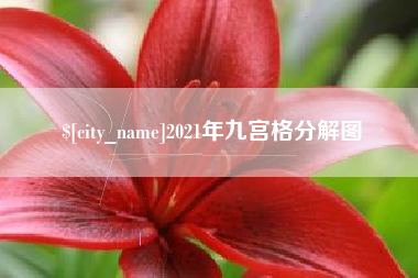 楚雄2021年九宫格分解图
