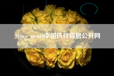 楚雄中国执行信息公开网