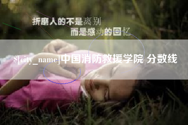 楚雄中国消防救援学院 分数线