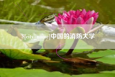楚雄中国的消防大学