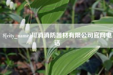 楚雄川消消防器材有限公司官网电话