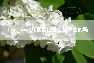 楚雄九宫星位是定位不变的吗