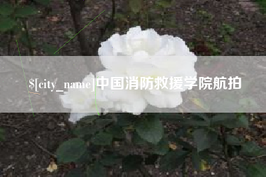 楚雄中国消防救援学院航拍