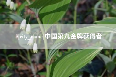 楚雄中国第九金牌获得者