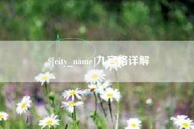 楚雄九宫格详解
