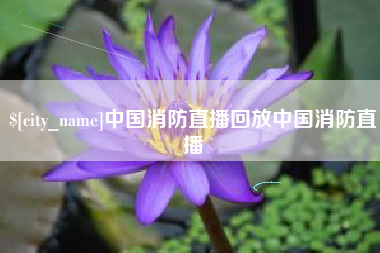 楚雄中国消防直播回放中国消防直播