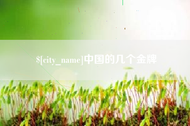 楚雄中国的几个金牌