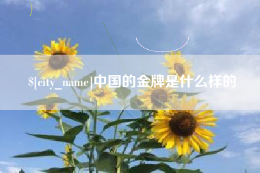楚雄中国的金牌是什么样的