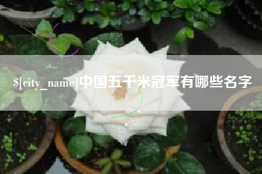 楚雄中国五千米冠军有哪些名字